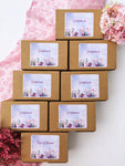 bridesmaid gift boxes natural aromatherapy gifts handmade self-care kits Calgary bridal gifts housewarming gifts